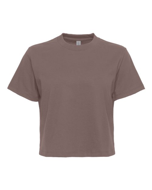 Next Level Women’s Heavyweight Boxy Tee — Shiitake