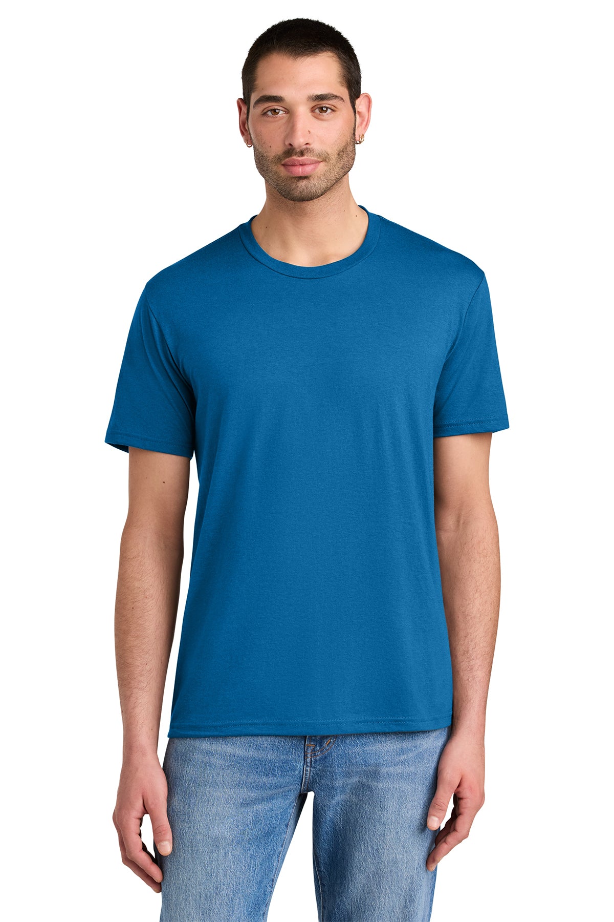 District Men’s Perfect Tee — Bright Blue