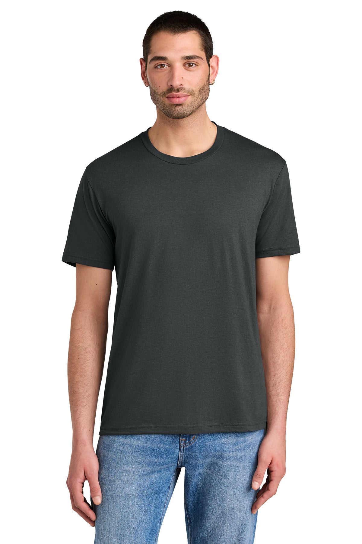 District Men’s Perfect Tee — Charcoal