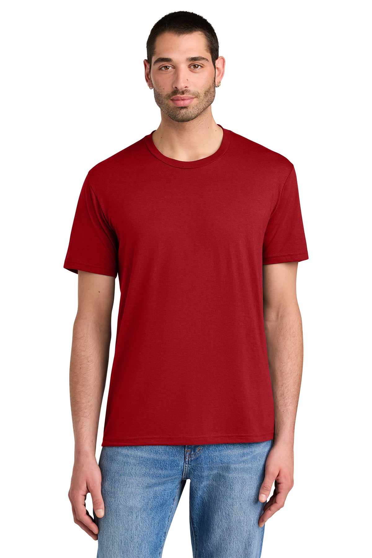 District Men’s Perfect Tee — Classic Red