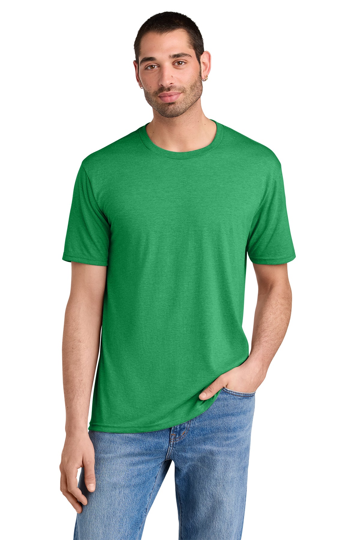 District Men’s Perfect Tee — Green Frost
