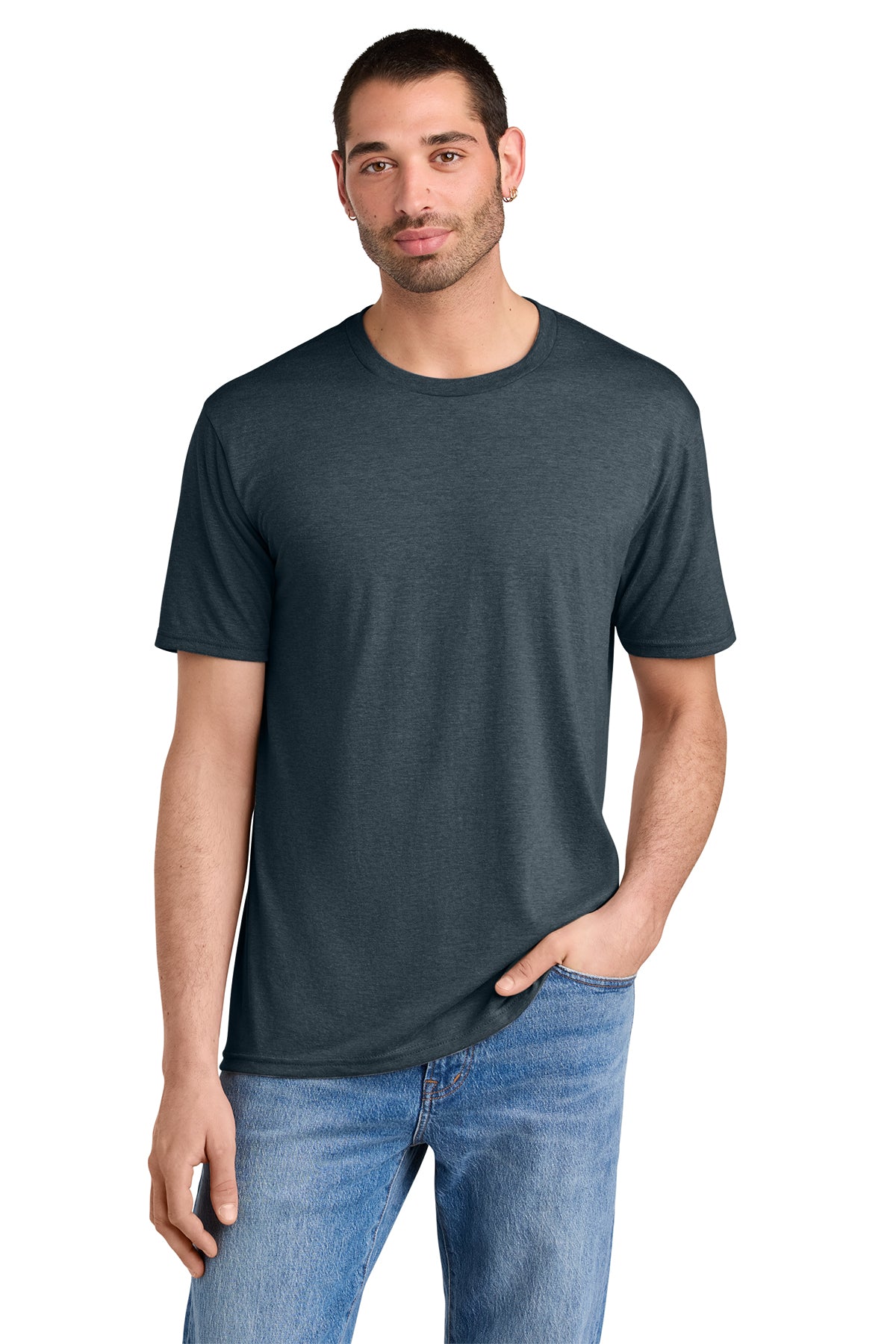 District Men’s Perfect Tee — Navy Frost