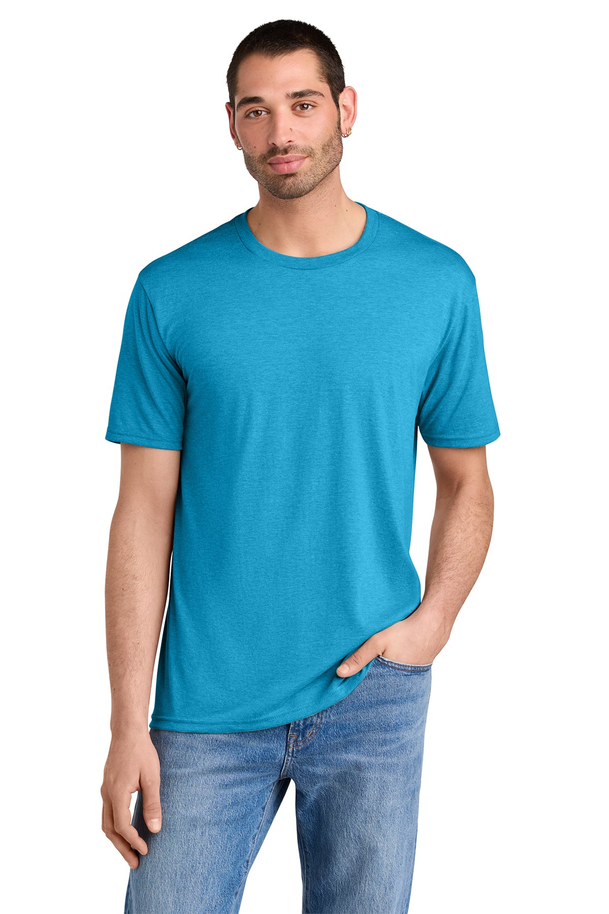 District Men’s Perfect Tee — Turquoise Frost
