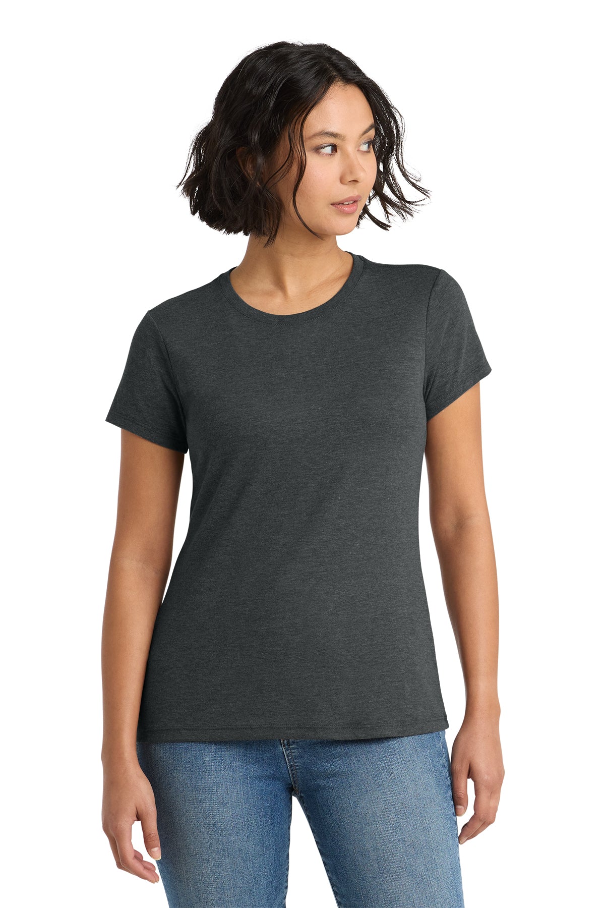 District Women’s Perfect Tee — Black Frost