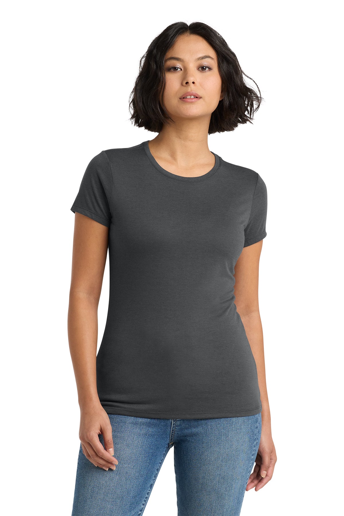 District Women’s Perfect Tee — Charcoal