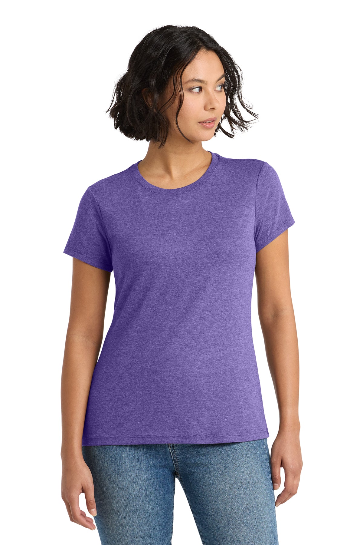 District Women’s Perfect Tee — Purple Frost