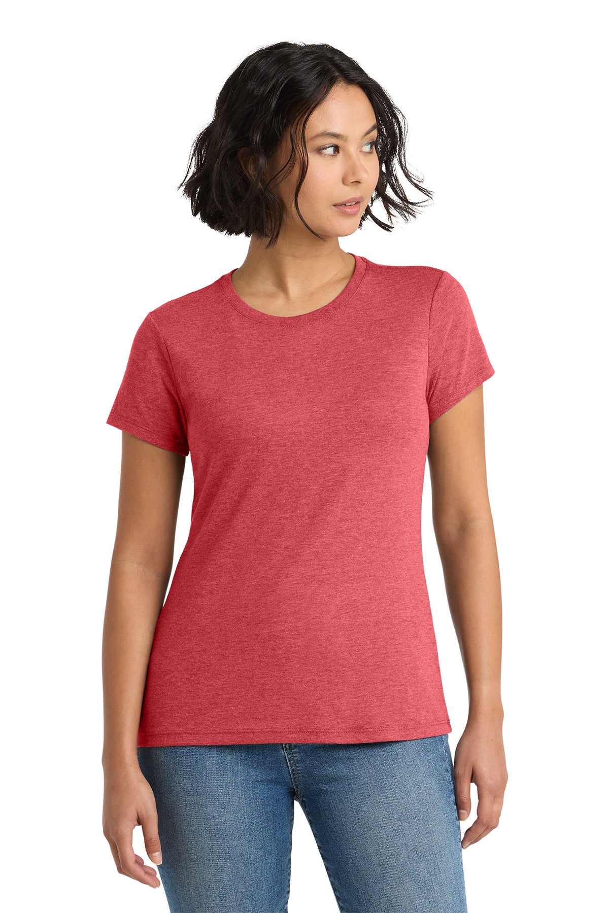 District Women’s Perfect Tee — Red Frost