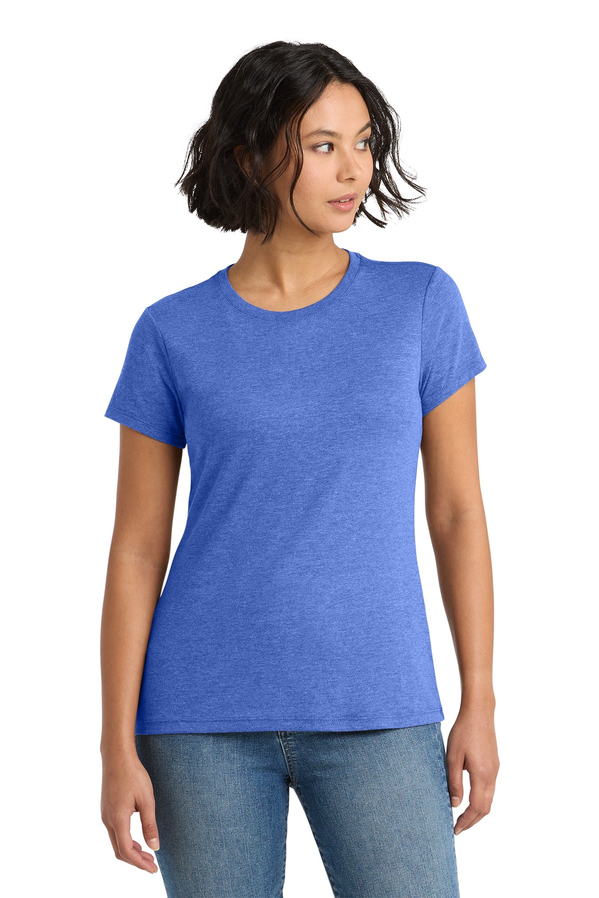District Women’s Perfect Tee — Royal Frost