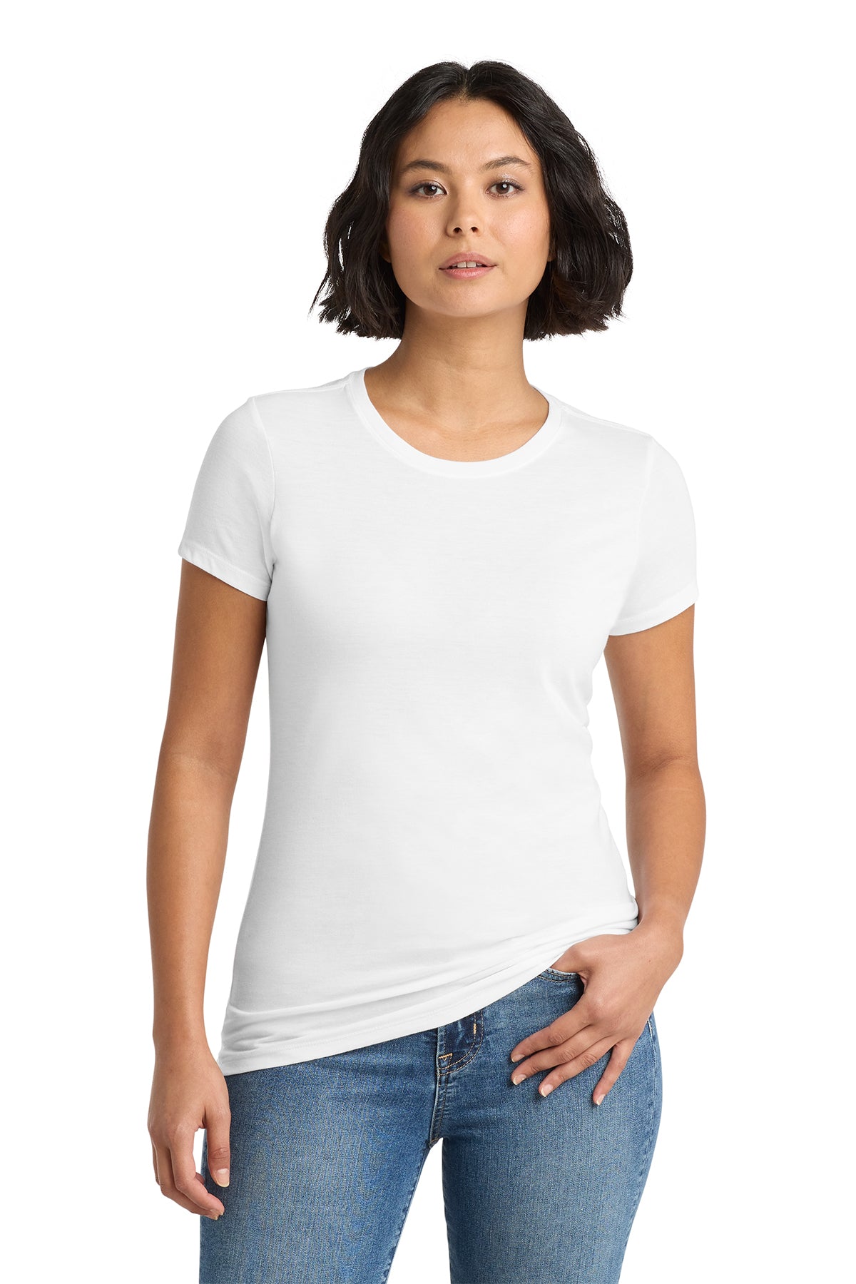District Women’s Perfect Tee — White