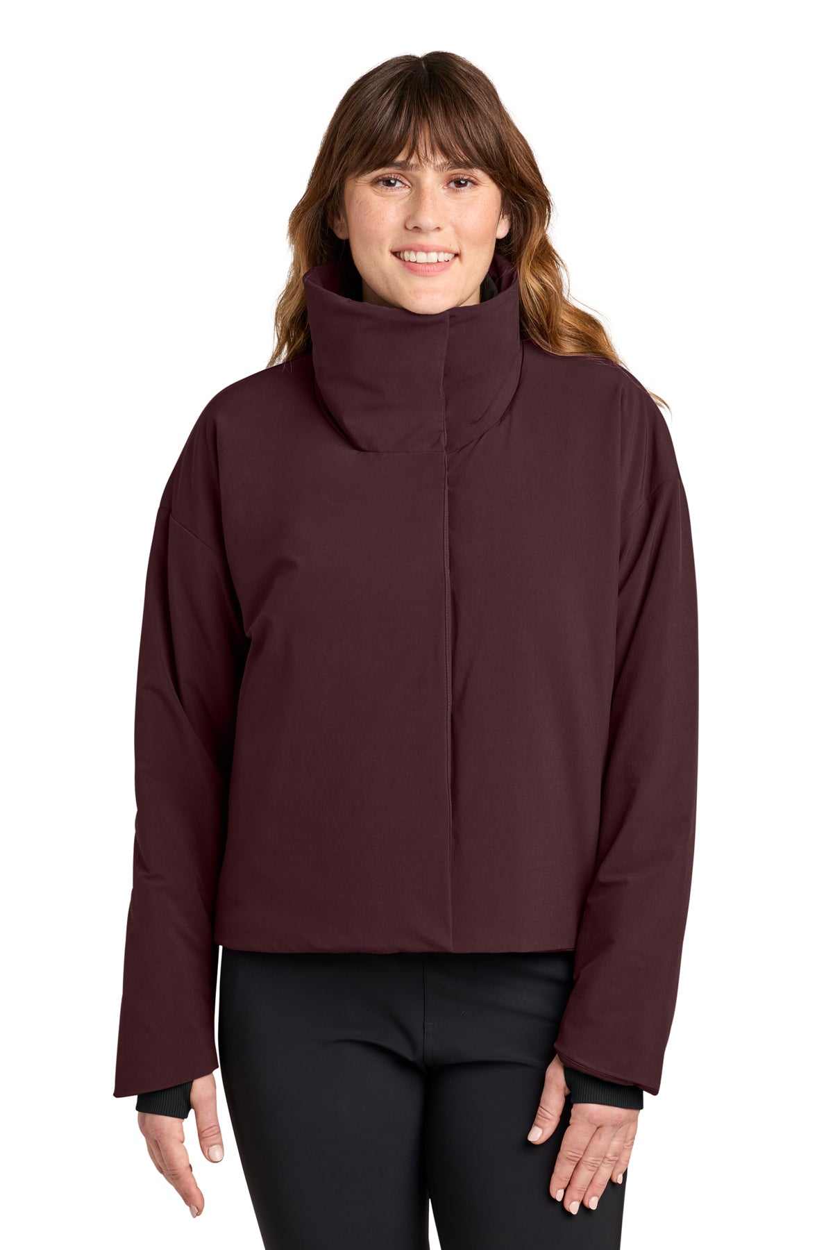 MiiR Women’s Sashiko Full-Zip Stretch Puffy Jacket