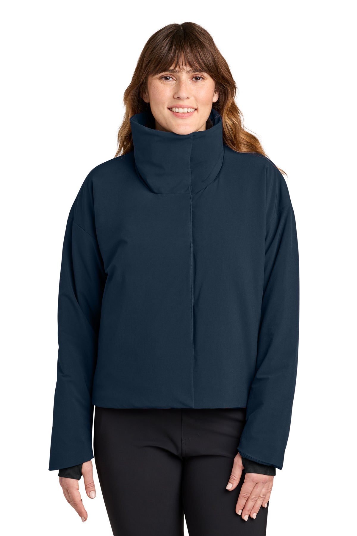 MiiR Women’s Sashiko Full-Zip Stretch Puffy Jacket