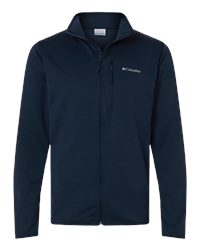 Men's Essential Hike Grid Fleece Full-Zip - Collegiate Navy