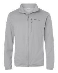 Men's Essential Hike Grid Fleece Full-Zip - Columbia Grey