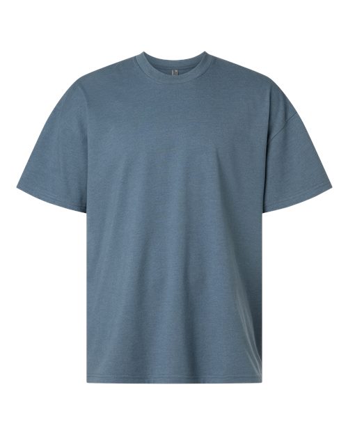 Next Level Unisex Heavyweight Tee — Heather Blue Jean