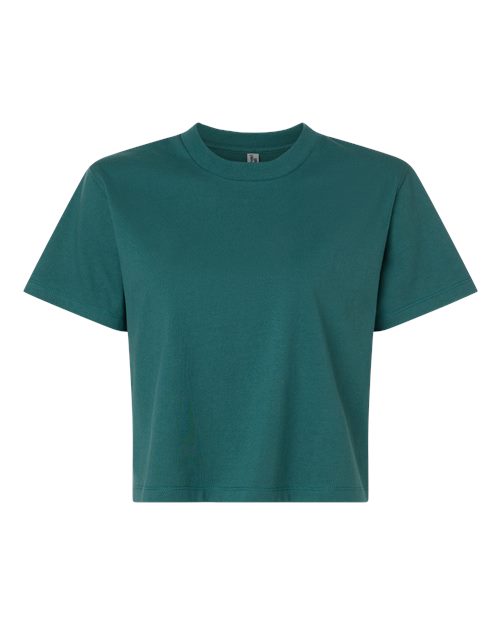 Next Level Women’s Heavyweight Boxy Tee — Deep Teal