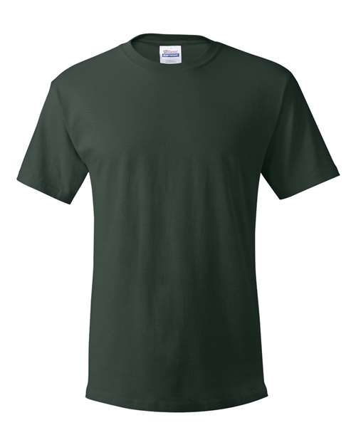 Hanes Unisex Essential Cotton Tee — Deep Forest