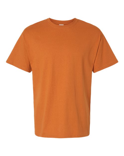 Hanes Unisex Essential Cotton Tee — Texas Orange