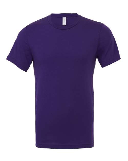 Bella + Canvas Jersey Tee — Team Purple