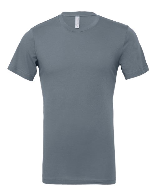 Bella + Canvas Jersey Tee — Steel Blue