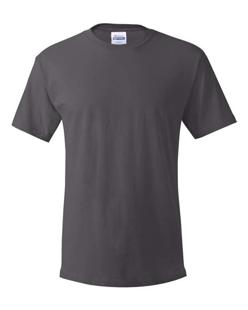 Hanes Unisex Essential Cotton Tee — Smoke Grey