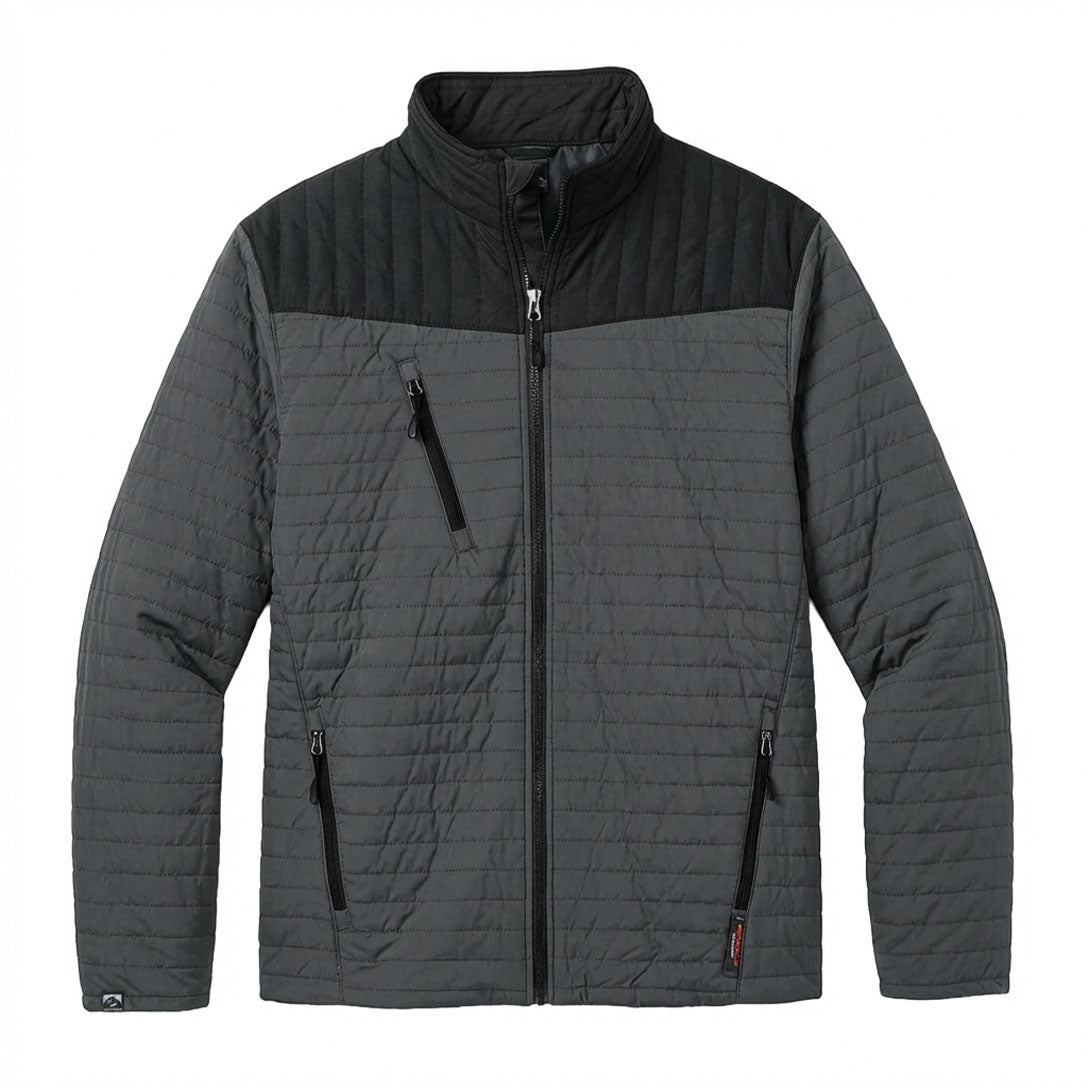 Men's Front Runner insulated Jacket - Jet Gray/Black