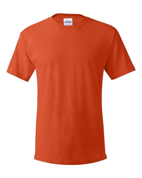 Hanes Unisex Essential Cotton Tee — Orange