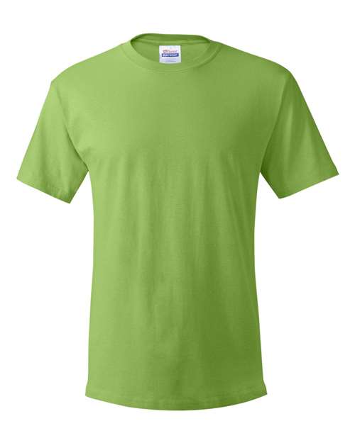 Hanes Unisex Essential Cotton Tee — Lime