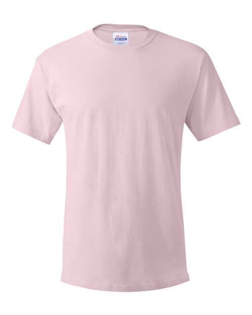 Hanes Unisex Essential Cotton Tee — Pale Pink