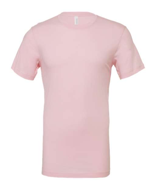 Bella + Canvas Jersey Tee — Soft Pink