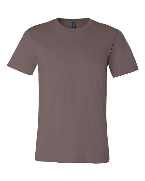Bella + Canvas Jersey Tee — Pebble Brown