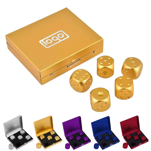5 Piece Alloy Dice Set