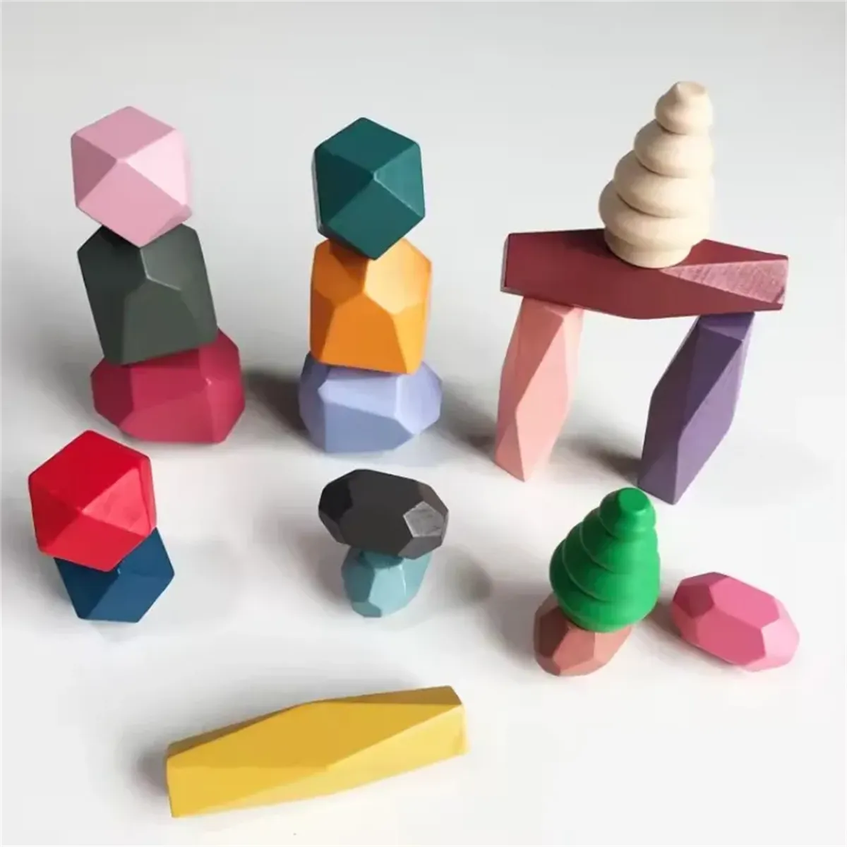 Wooden Stacking Zen Stones (Master Catalog)
