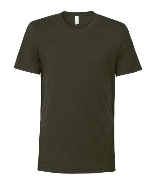 Bella + Canvas Jersey Tee — Dark Olive