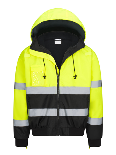Class 3 Safety Jacket - Safety Green