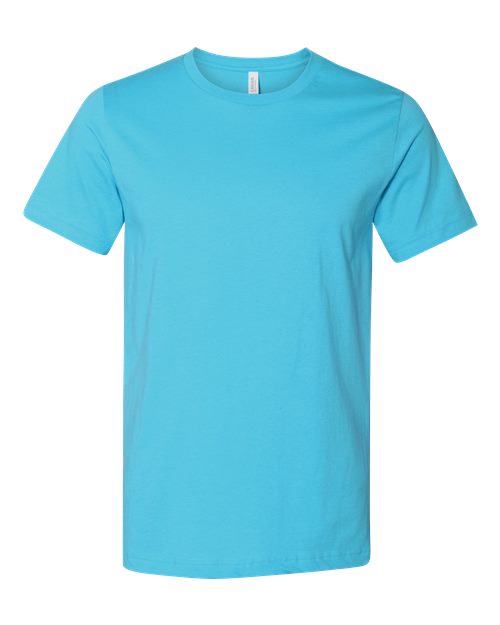 Bella + Canvas Jersey Tee — Turquoise
