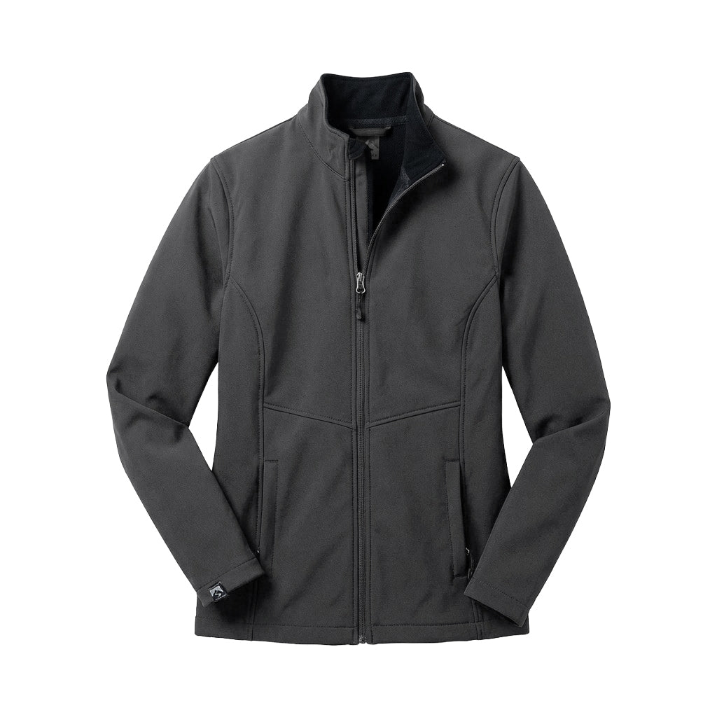 Storm Creek Women's Trailblazer Fleece Lined Soft Shell - Jet Gray