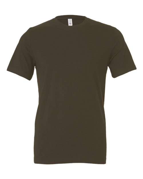 Bella + Canvas Jersey Tee — Army