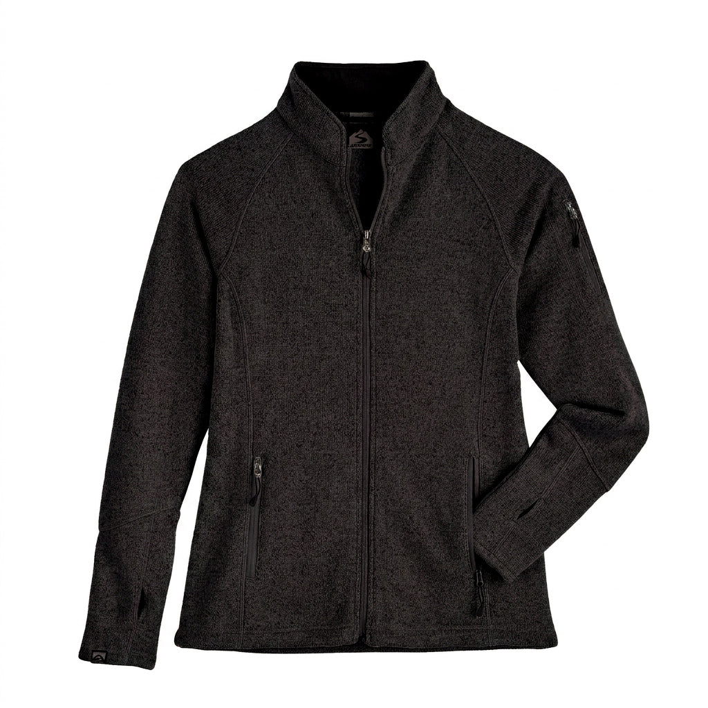 Storm Creek Women's Overachiever Sweater Fleece - Black