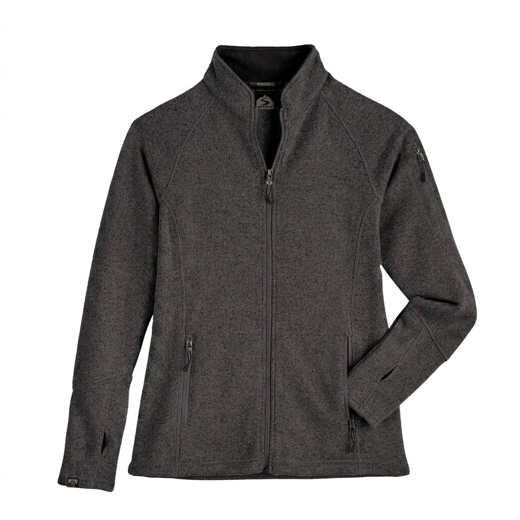 Storm Creek Women's Overachiever Sweater Fleece - Cinder Gray