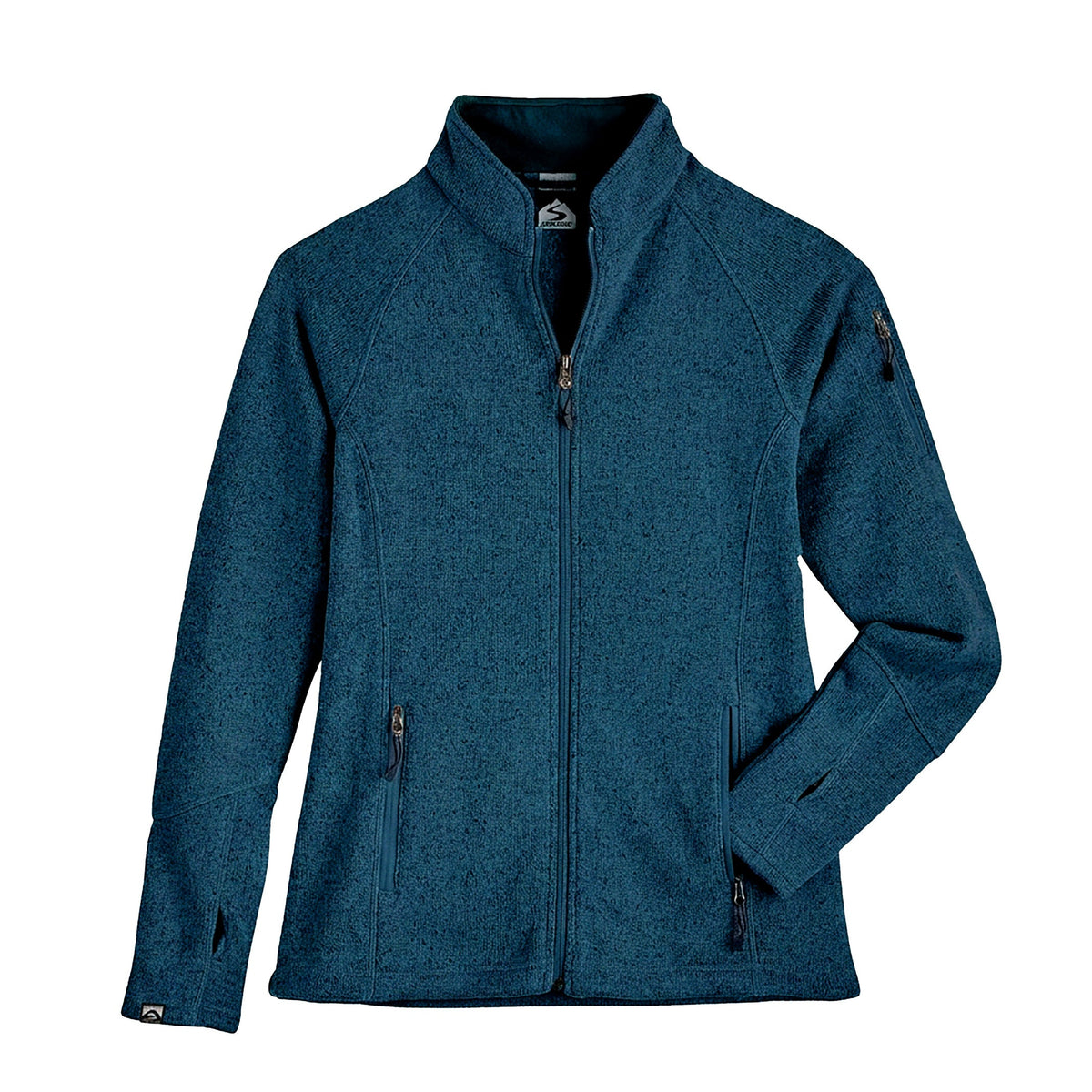 Storm Creek Women's Overachiever Sweater Fleece - Deep Sea Blue