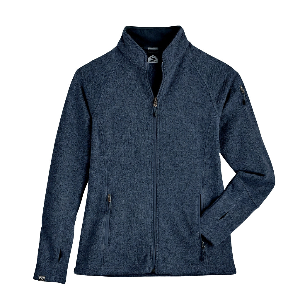 Storm Creek Women's Overachiever Sweater Fleece - Navy Blue