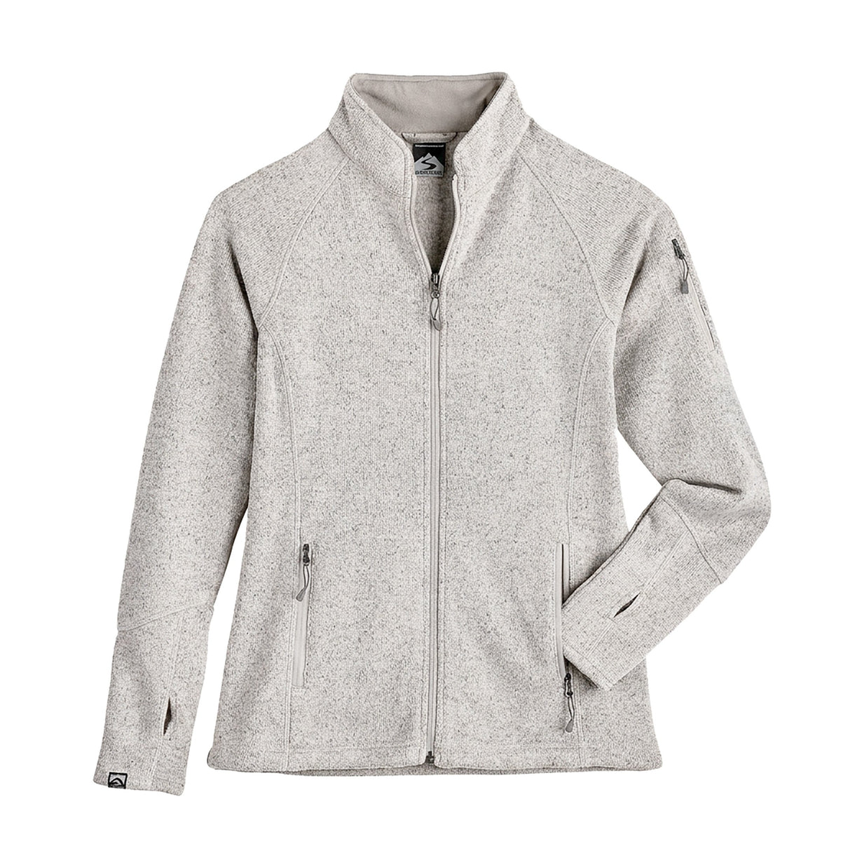 Storm Creek Women's Overachiever Sweater Fleece - Platinum Gray