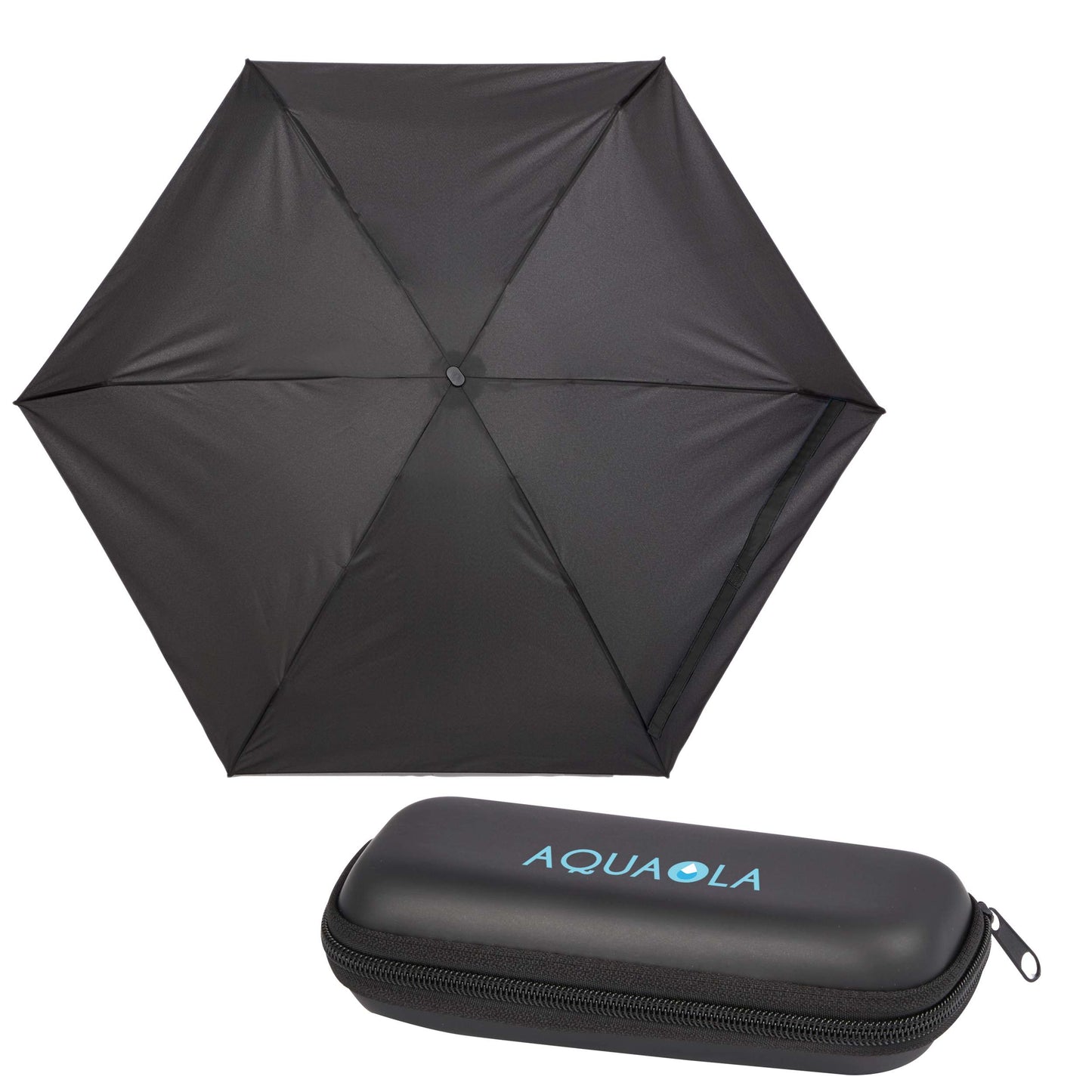 Compact Travel Umbrella With Case