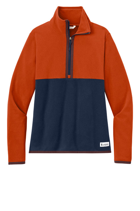Cotopaxi Women's Amado 1/2 Zip Fleece - Canyon/Maritime