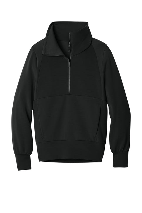 MiiR Women’s Kumo 1/4-Zip Pullover - Pitch Black