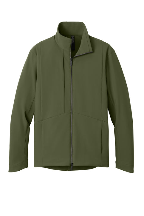 MiiR Nozawa Full-Zip Soft Shell - Forest Moss