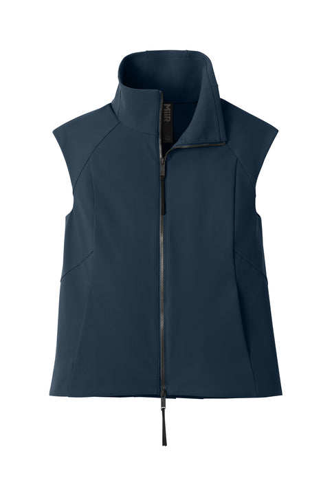 MiiR Women’s Nozawa Soft Shell Vest - Indigo Navy