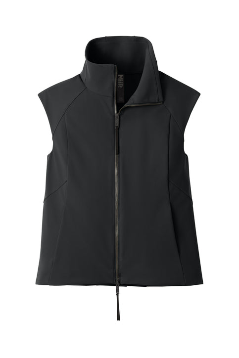 MiiR Women’s Nozawa Soft Shell Vest - Pitch Black