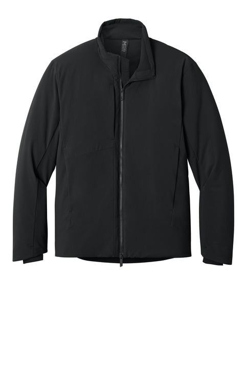 MiiR Sashiko Full-Zip Stretch Puffy - Pitch Black