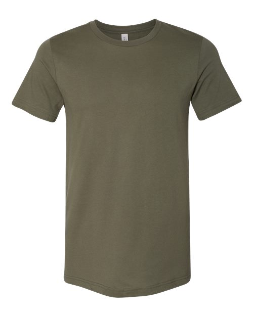 Bella + Canvas Jersey Tee — Military Green